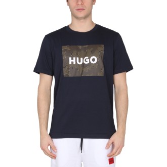 hugo logo print t-shirt