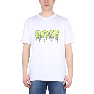 boss logo print t-shirt