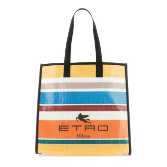 etro spice glass shopper bag