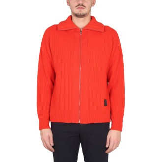 paul smith zippered cardigan