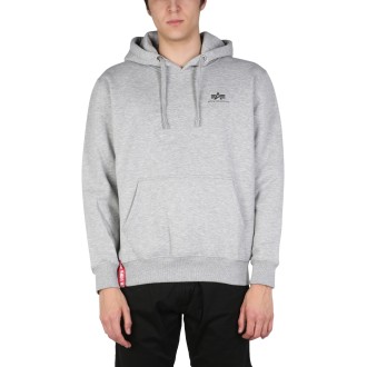 alpha industries sweatshirt with logo print