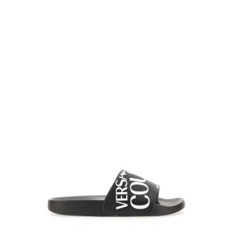 versace jeans couture slide sandal