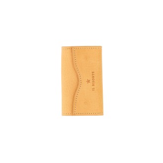 il bisonte leather keychain
