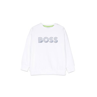 boss logo crewneck sweatshirt