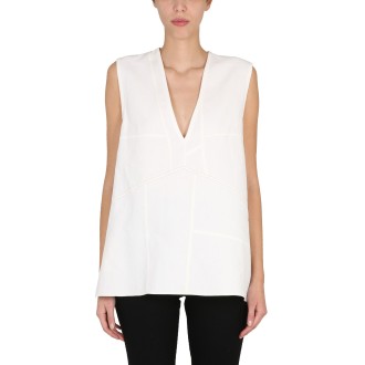 jil sander sleeveless top