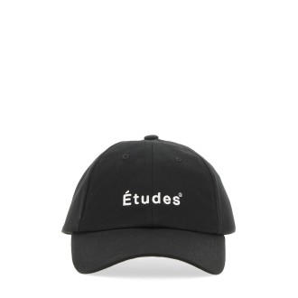 études baseball hat with logo embroidery