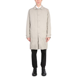 aspesi trench coat with buttons