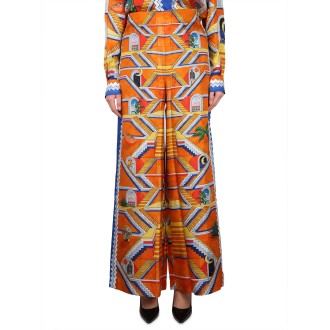 casablanca escalier print pants