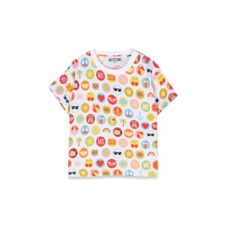 moschino t-shirt prints circles