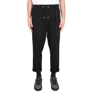 balmain wool pants