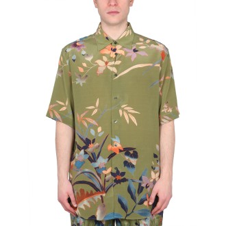 etro flower print shirt