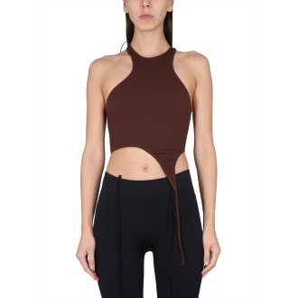 andreadamo halter neckline top