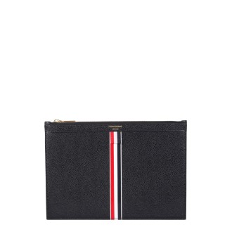 thom browne leather clutch