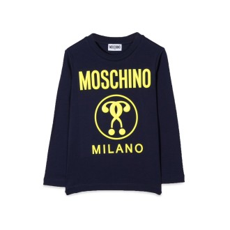 moschino t-shirt 'double question mark'