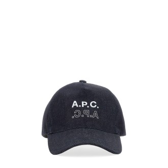 a.p.c. baseball hat with logo