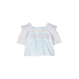 stella mccartney top square neckline mc