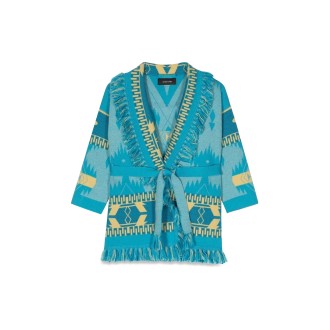 alanui jacquard cardigan