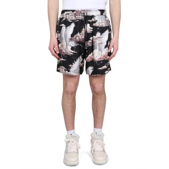amiri shorts with print