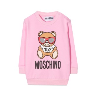 MOSCHINO - DRAWN TEDDY BEAR SWEATSHIRT - Eleonora Bonucci