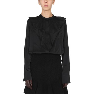 jil sander shirt with ruffles