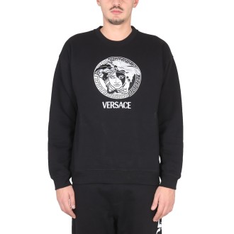 versace sweatshirt with medusa logo