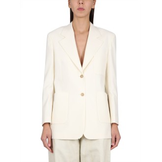 palm angels blazer with knit detail