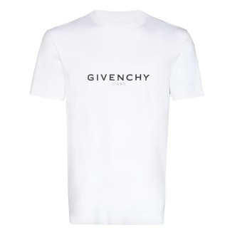 Givenchy Slim Fit Reverse Print T-Shirt