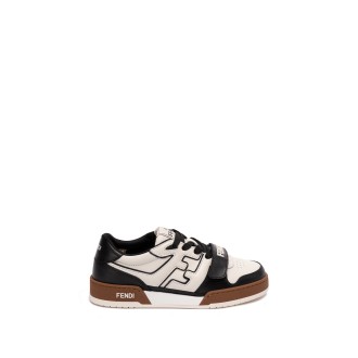 Fendi `Fendi Match` Leather Sneakers