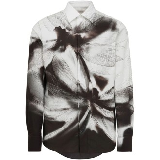 Alexander McQueen `Dragonfly Shadow` Print Shirt