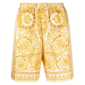 Versace `Barocco` Print Shorts
