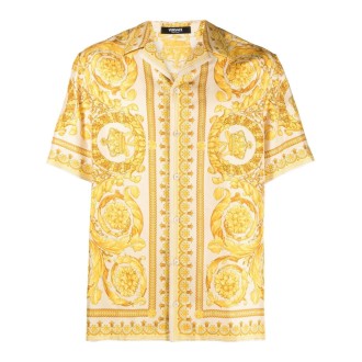 Versace `Barocco` Print Shirt 