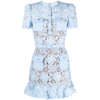 Self-Portrait Lace Mini Dress
