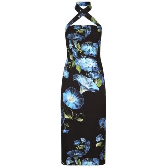 Dolce & Gabbana `Flower Power` Midi Dress