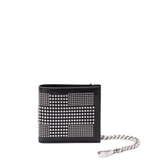 Alexander McQueen `New Anil Studs` Wallet With Chain