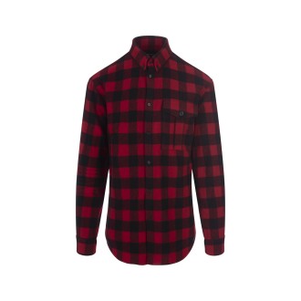 DSQUARED2 Camicia Big Logo Canadian Relaxed Dan