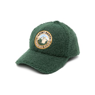 MC2 cappello in montone sintetico verde
