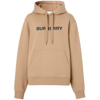 Burberry Logo Print Hoodie