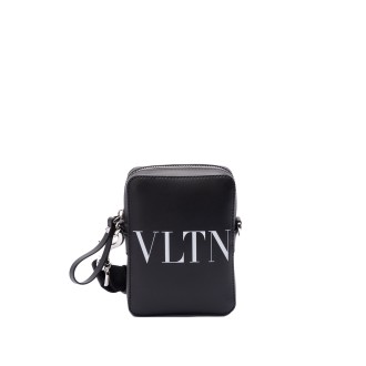 Valentino Garavani `Vltn` Small Leather Crossbody Bag