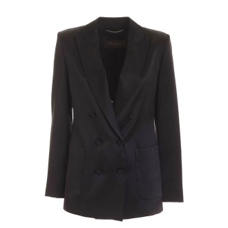 Max Mara - Silk blazer Black