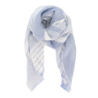 Max Mara - Capra Stole Light blue