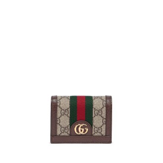 Gucci `Ophidia Gg` Card Case Wallet