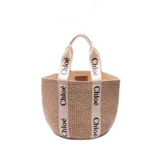 Chloe Large `Woody` Basket Bag
