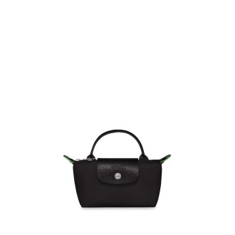 Longchamp `Le Pliage Green` Clutch Bag