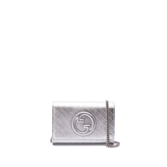 Gucci `Gucci Blondie` Wallet With Chain