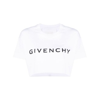 Givenchy `Givenchy Archetype` Cropped T-Shirt