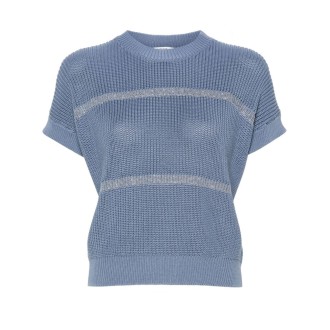 Peserico Short Sleeve Sweater