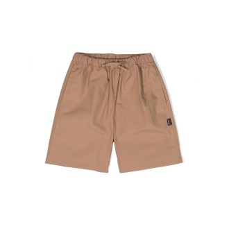 MSGM KIDS Shorts Marrone Con Coulisse