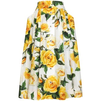 Dolce & Gabbana `Flowering` Midi Skirt