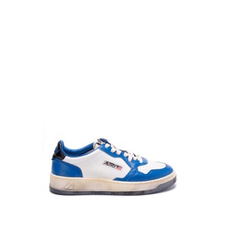 Autry `Sup Vint Low` Leather Sneakers