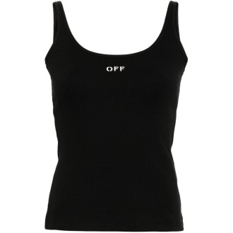 Off White `Off Stamp` Tank Top